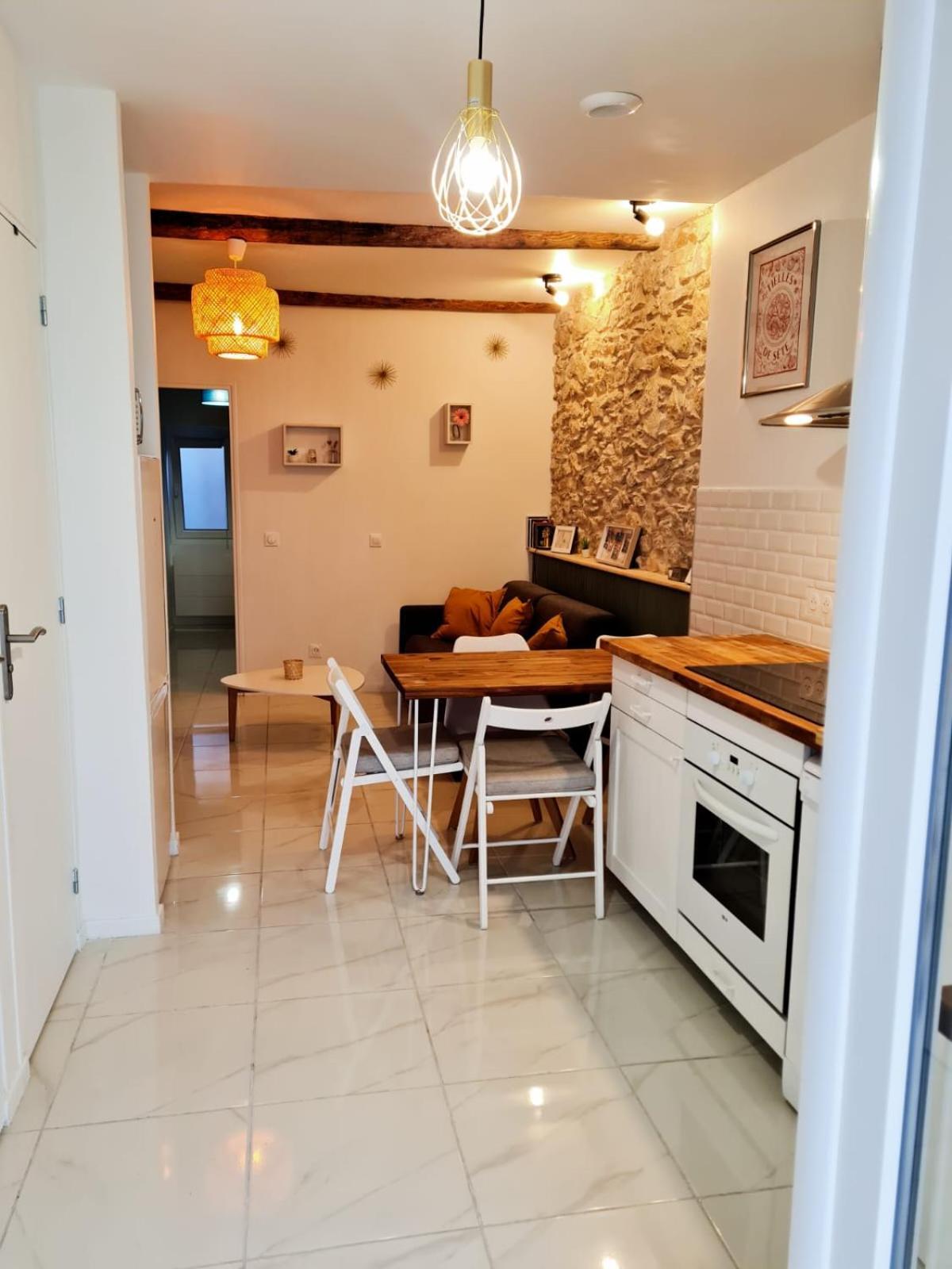 Sete, T2 Cosy Et Atypique, Jardin Chateau D'Eau, Centre Ville Bagian luar foto